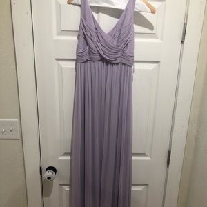 Purple bridesmaid dress
